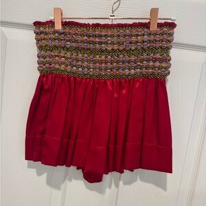 Red Koch Erica Skirt